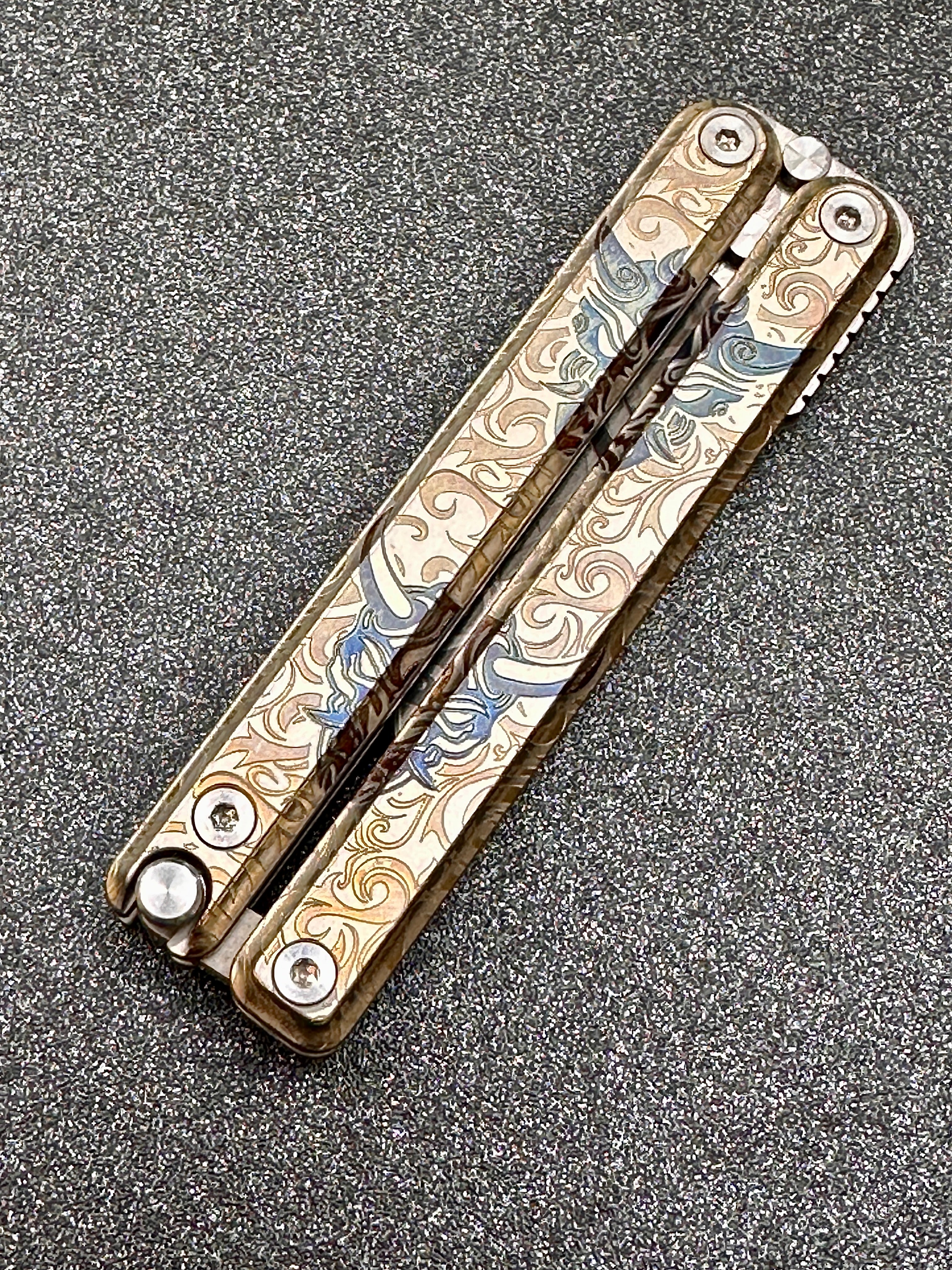 Demon Head Micro Pocket Rocket v2 Balisong! - Vault Special Old Stock - 30% OFF