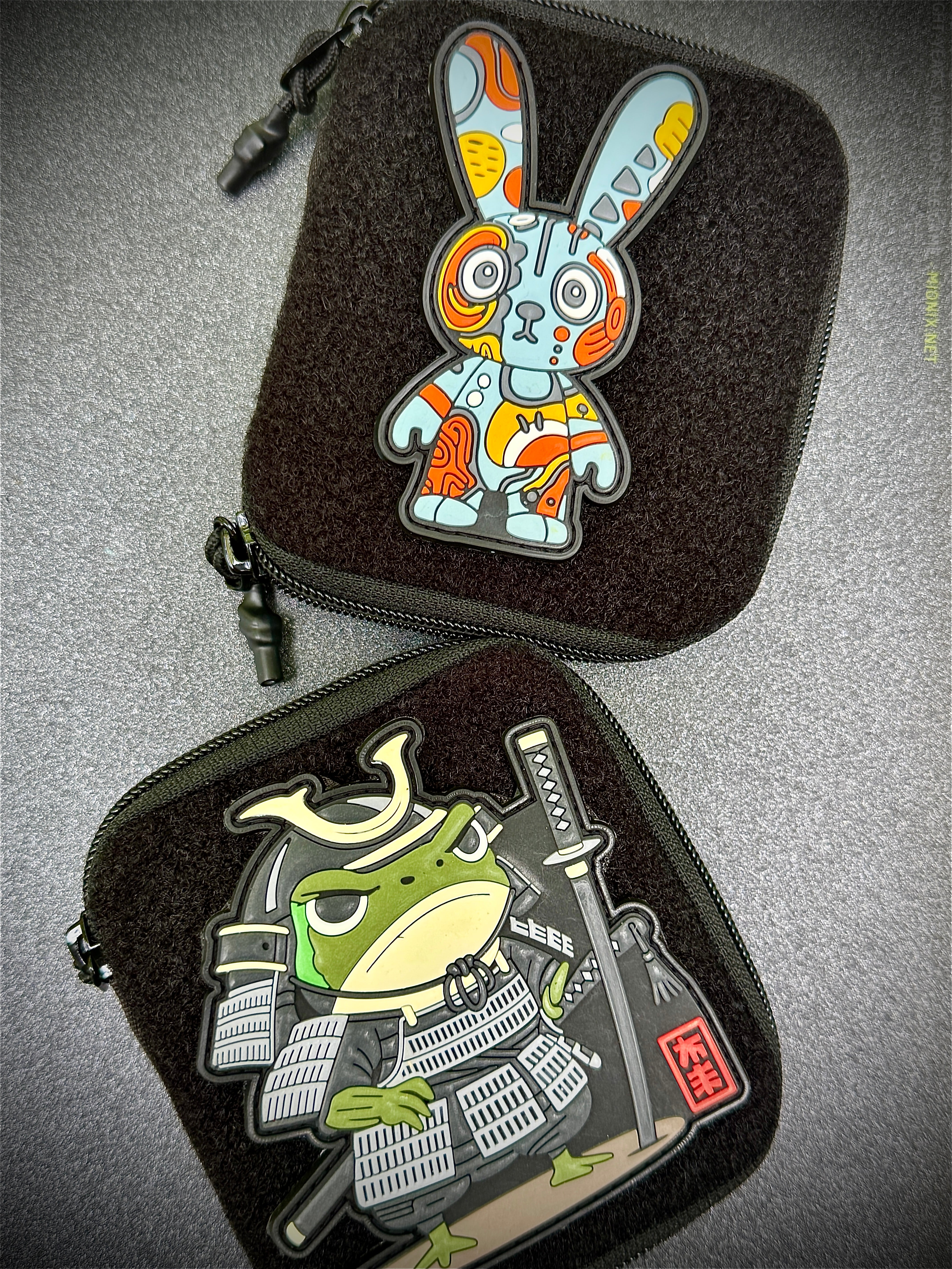 Pen Case — Army Green / Orange