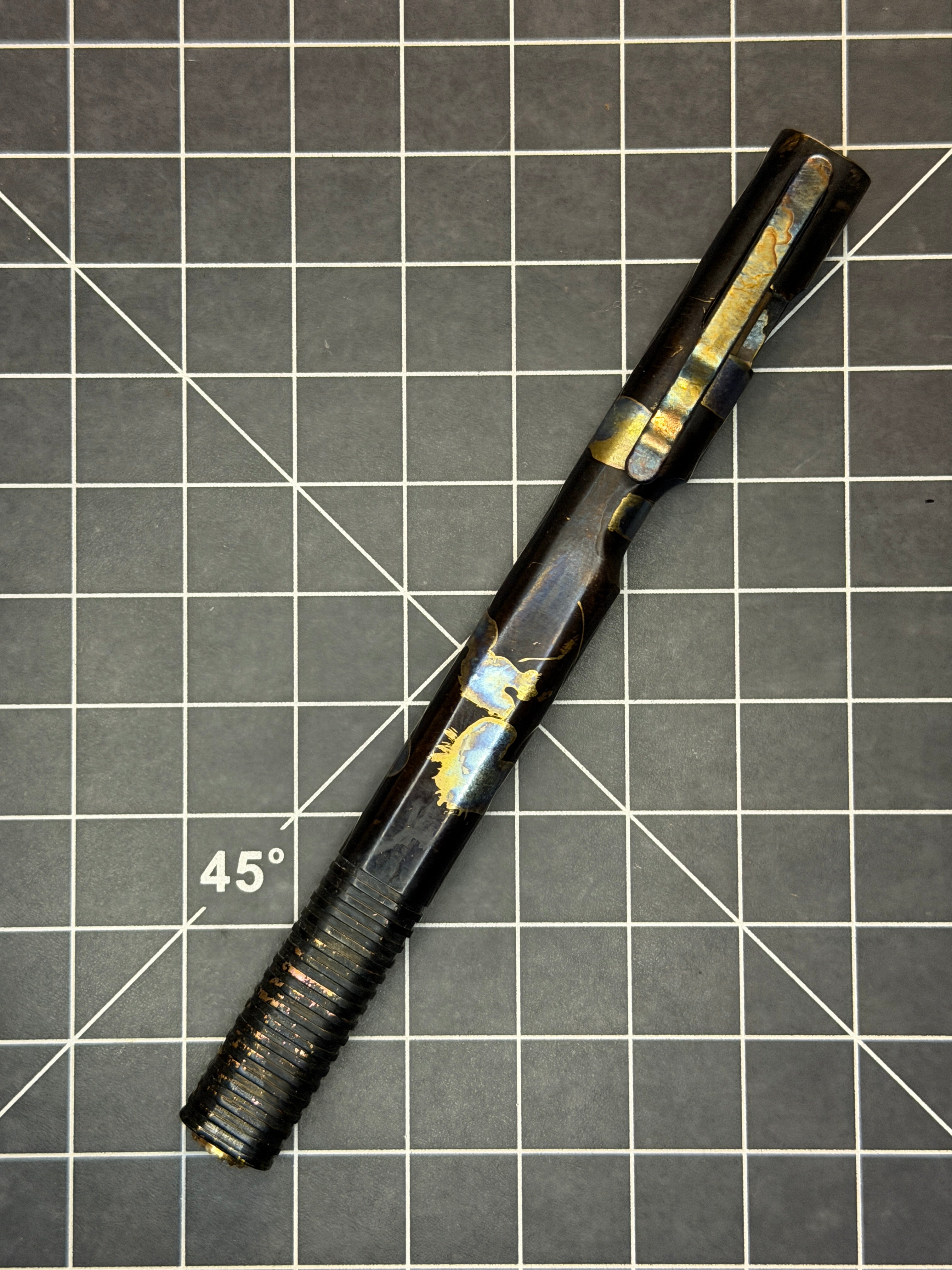 Gradient Color Crystal Titanium Oval V3 - #8