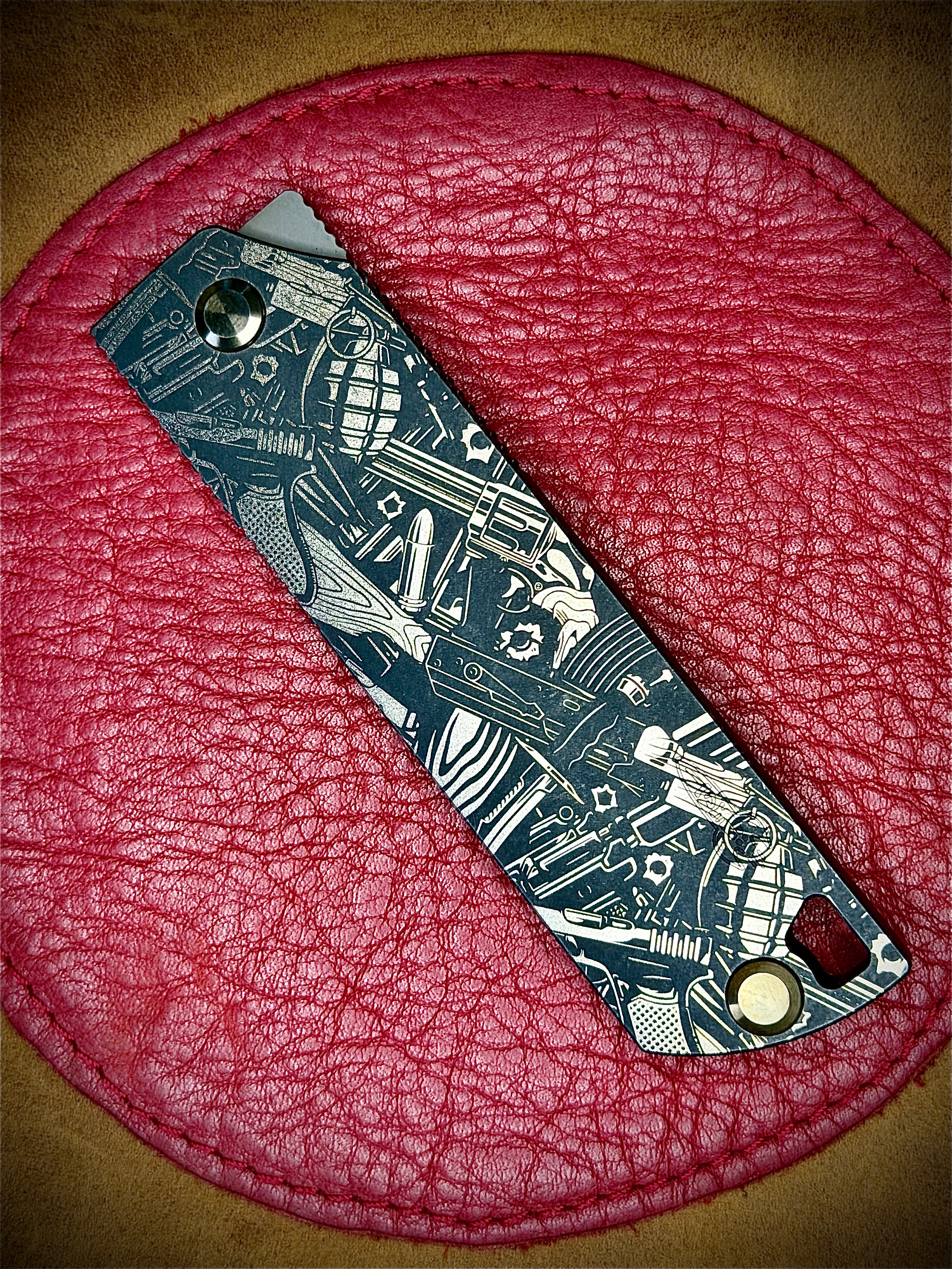 Gearing For War Art Flipper folding knife (MaximX) w/ Clip (Copy)