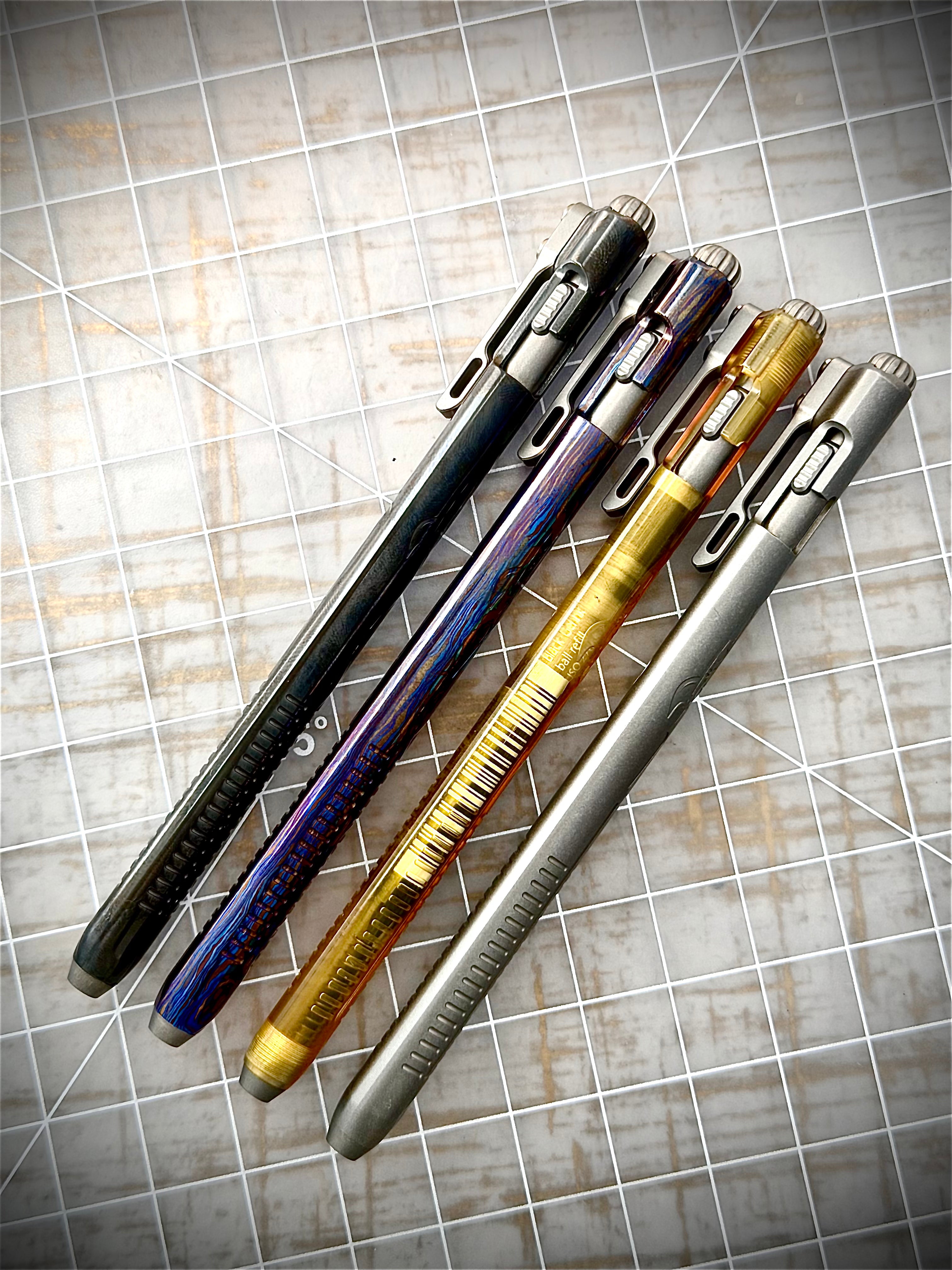 D Rocket Oval V3 Bolt-Action Pen - Limited Production Prototype Preorder