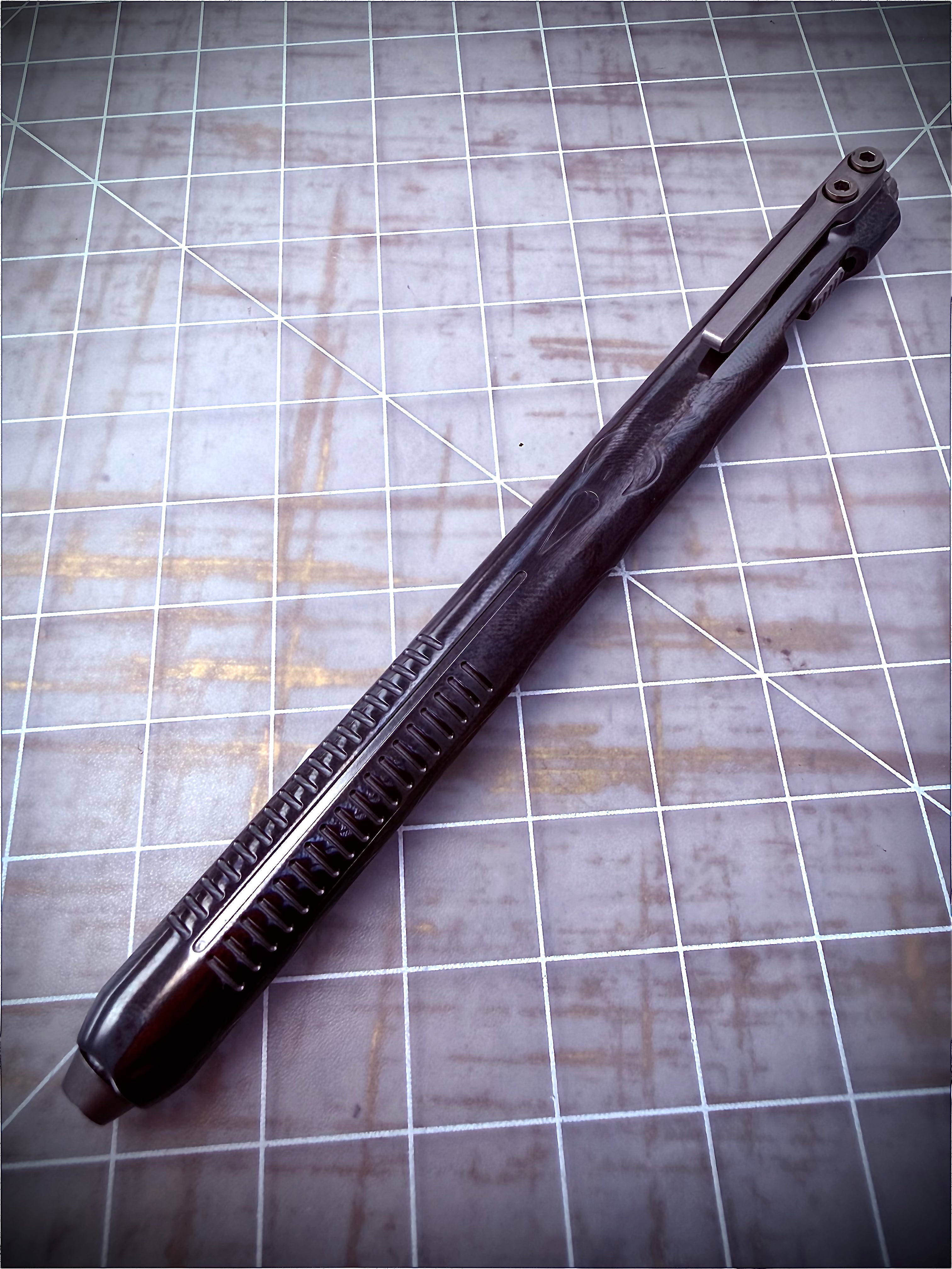 D Rocket Oval V3 Bolt-Action Pen - Limited Production Prototype Preorder