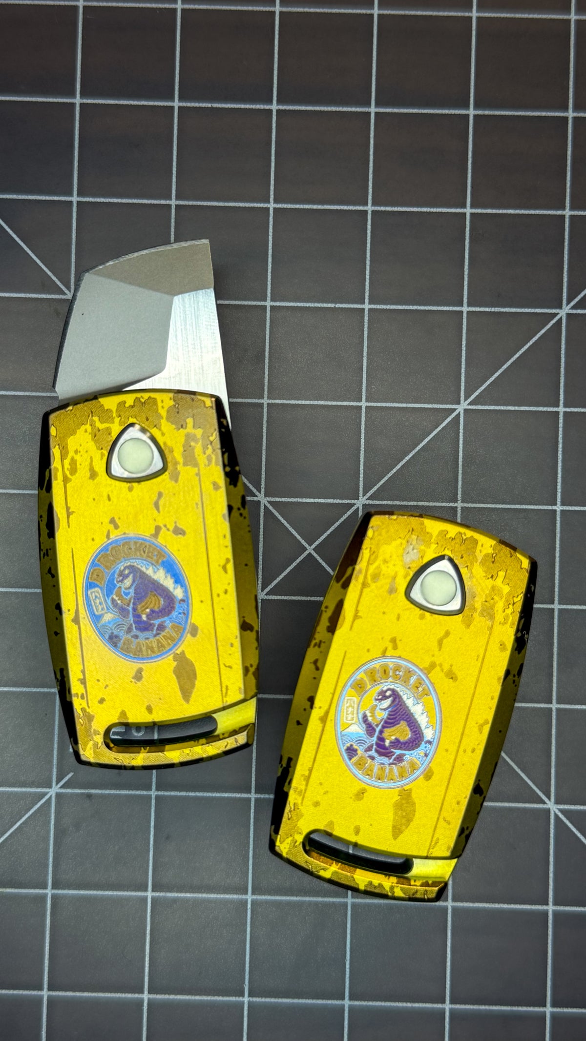 KOM (King of Monsters) Nana Slice — Titanium IMP Limited Edition