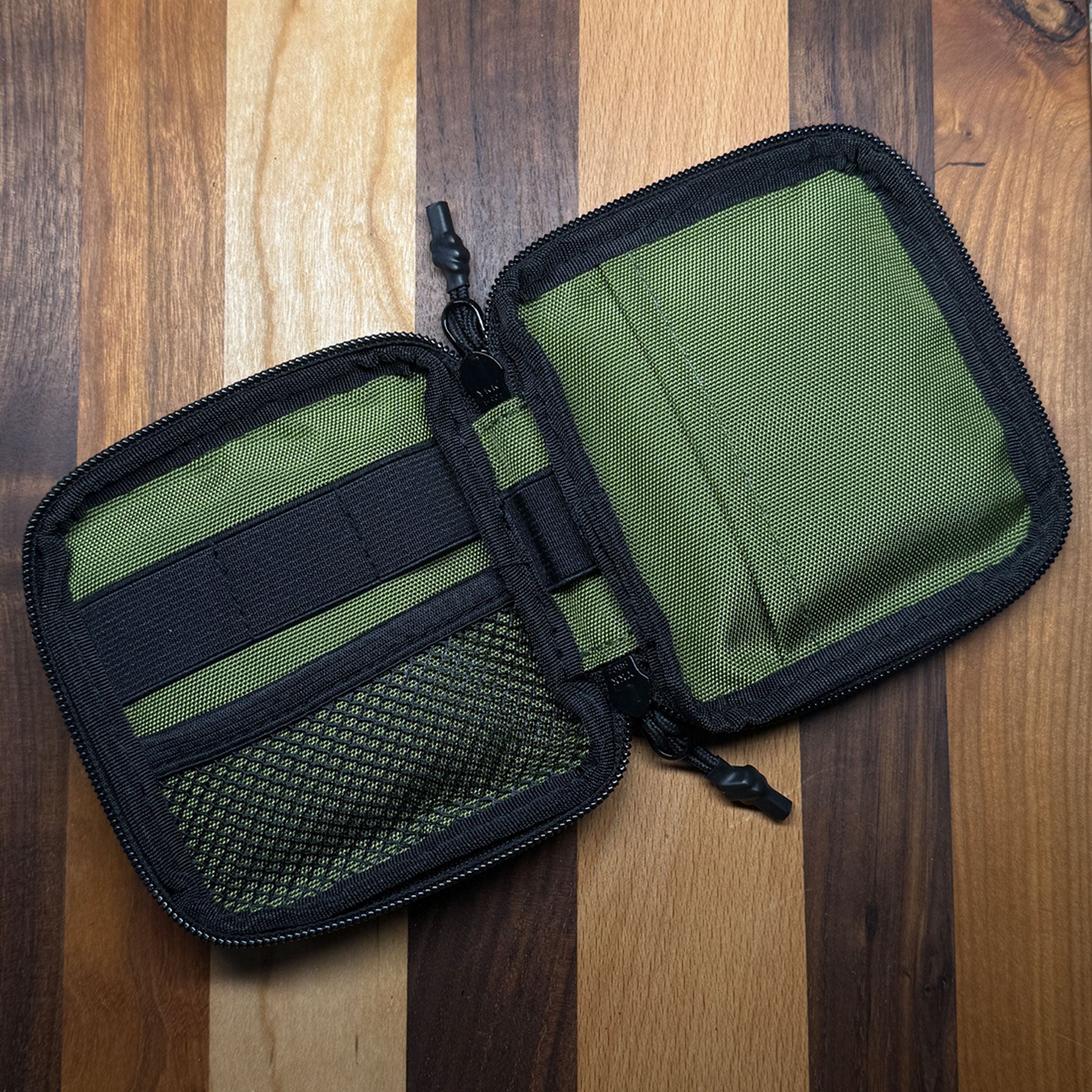 Pen Case — Army Green / Orange