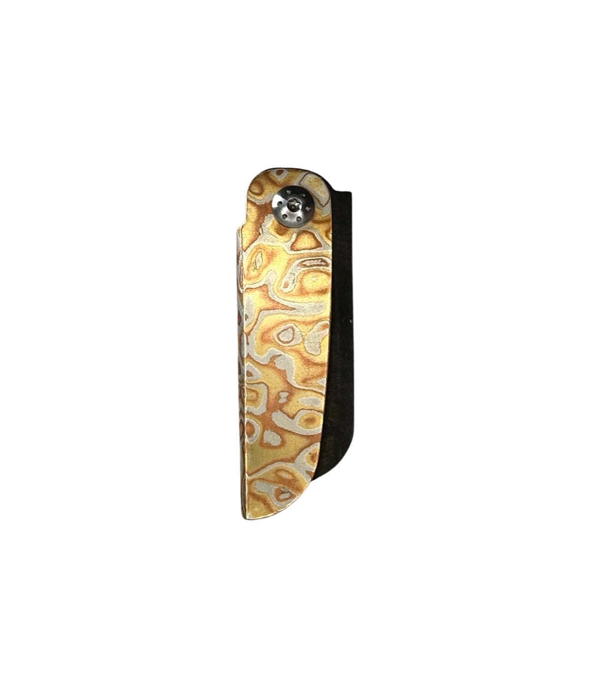 Yurei-zu Blade and 4-Metal Jacket Mokume Higonomaki