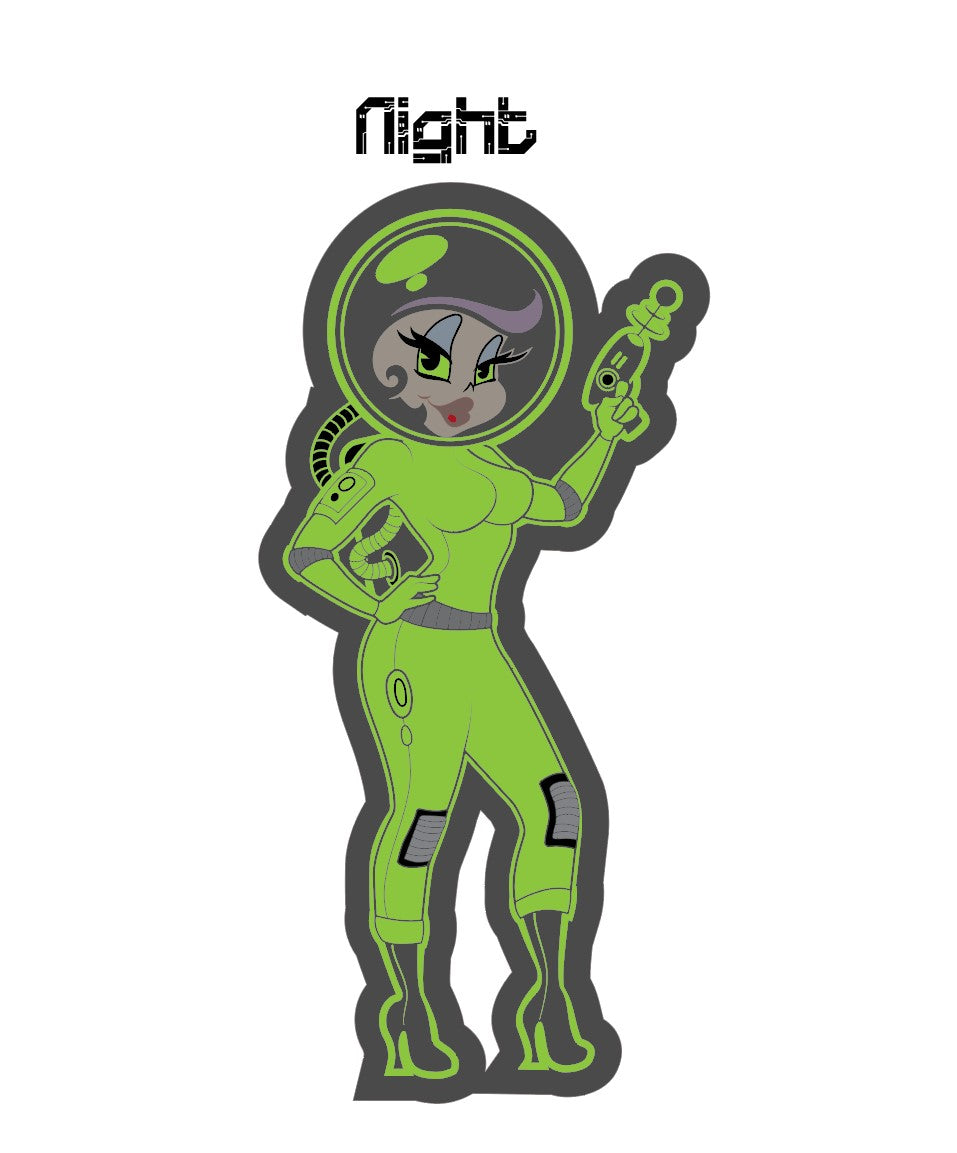 PVC Patch- Space girl