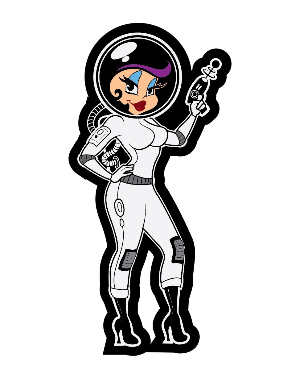 PVC Patch- Space girl