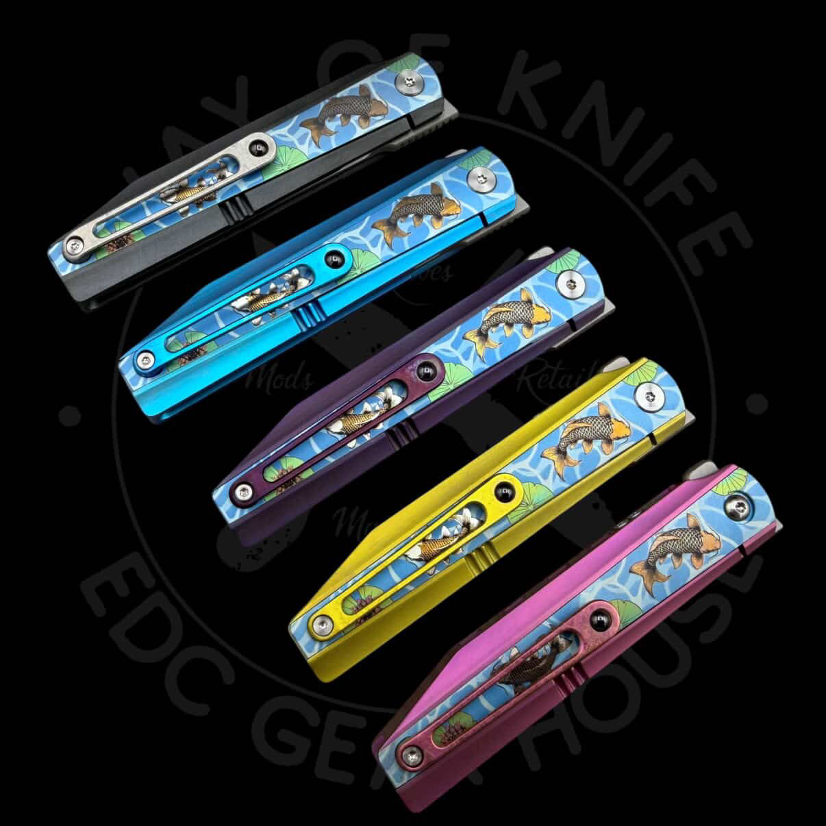 Koi Pond Prototype Run of the Odessa Integral Flipper- Limited Run of Four