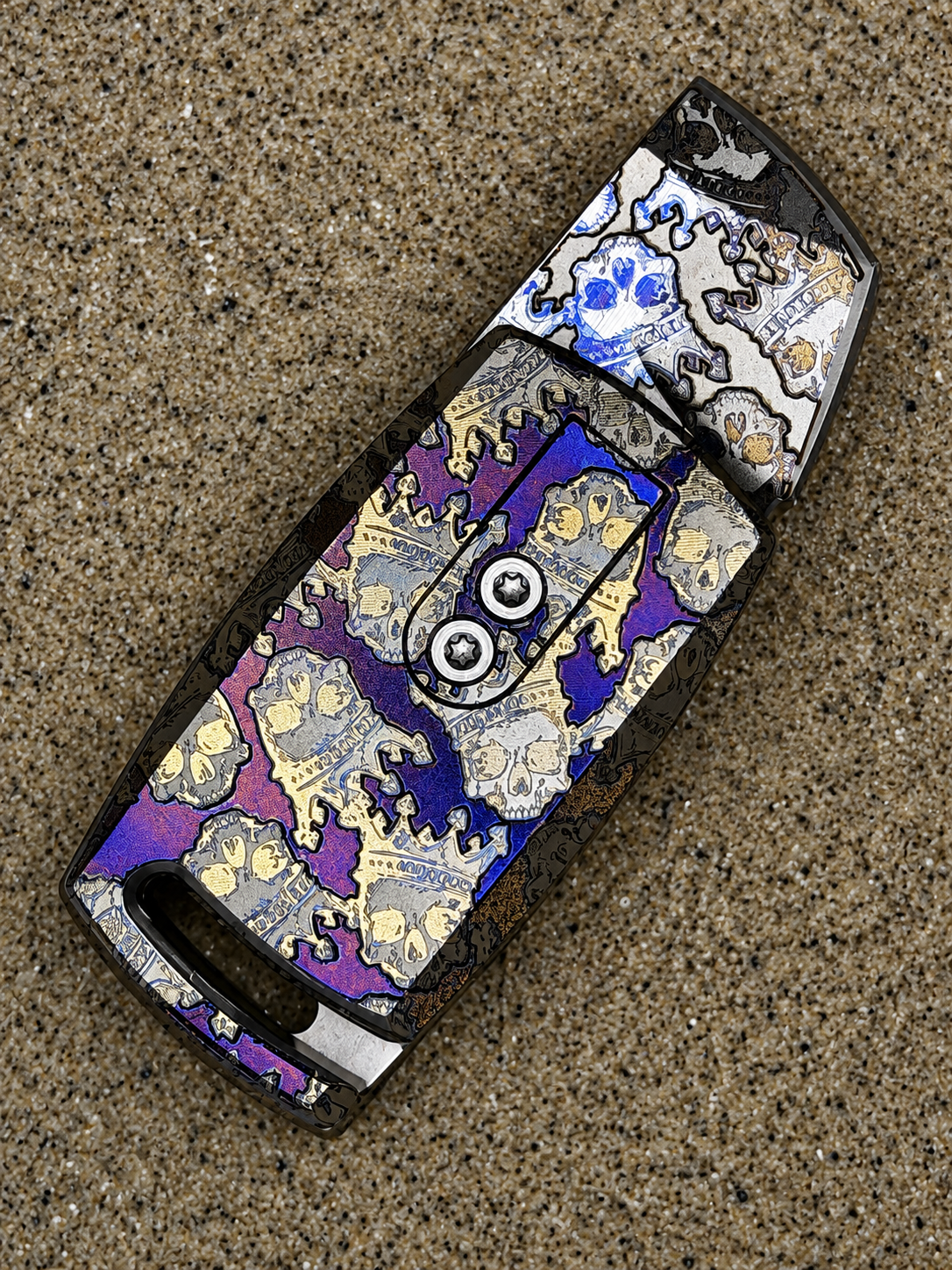 SKULL KING IMP Scissor EDC Folder - Collaboration with Audacious Concepts LIMITED