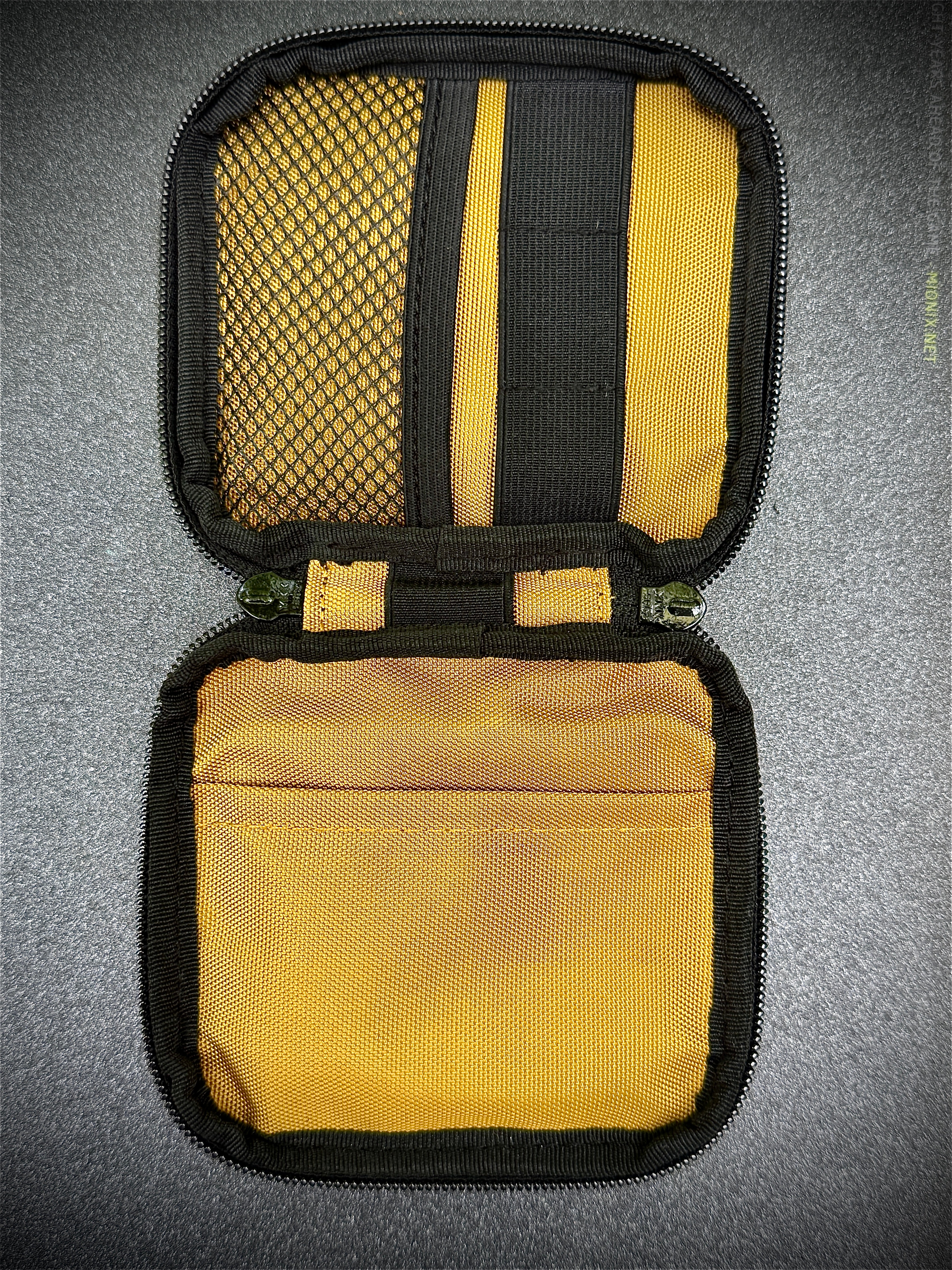 Pen Case — Army Green / Orange