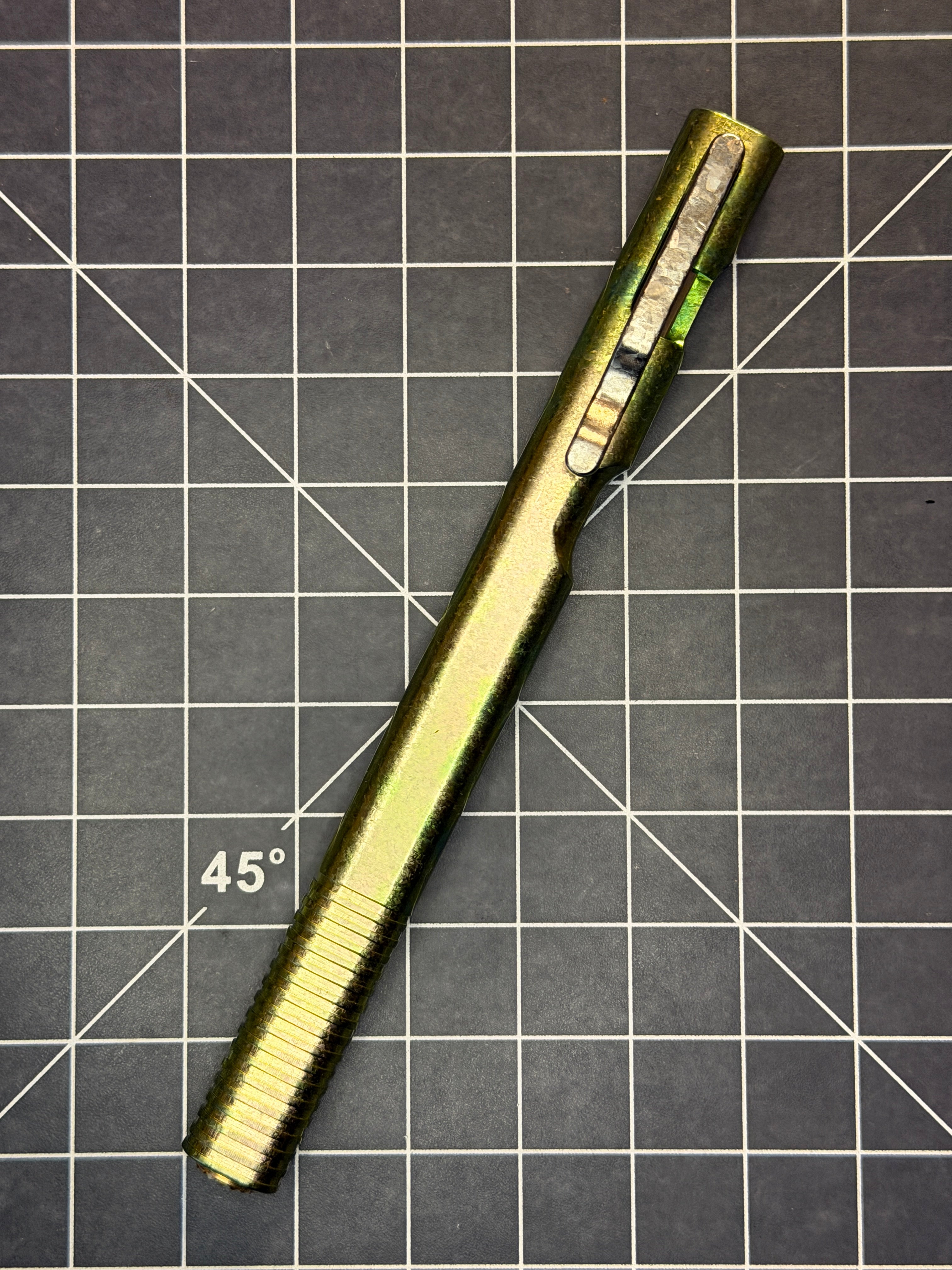 Gradient Color Crystal Titanium Oval V3 - #5