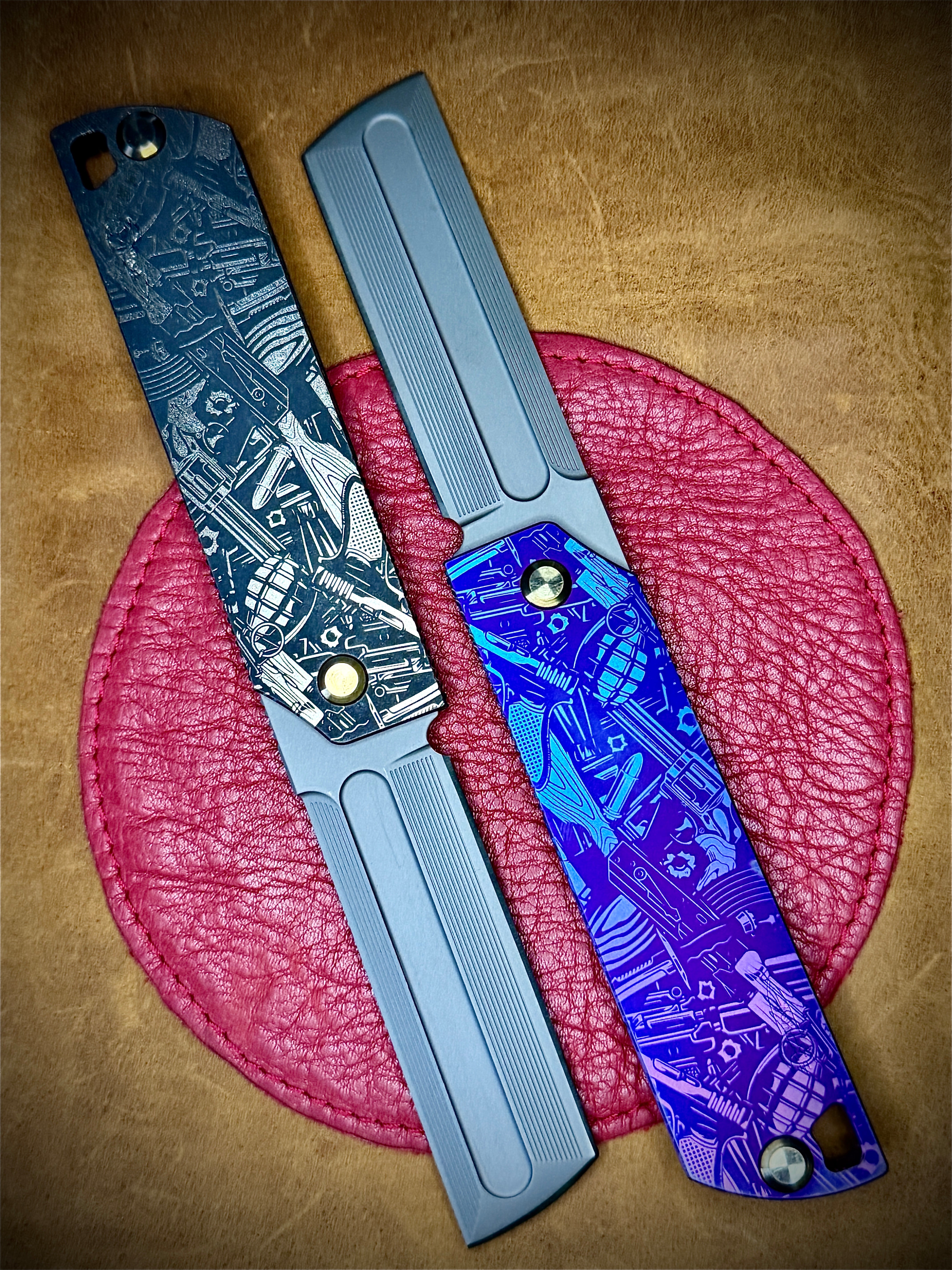 Gearing For War Art Flipper folding knife (MaximX) w/ Clip (Copy)