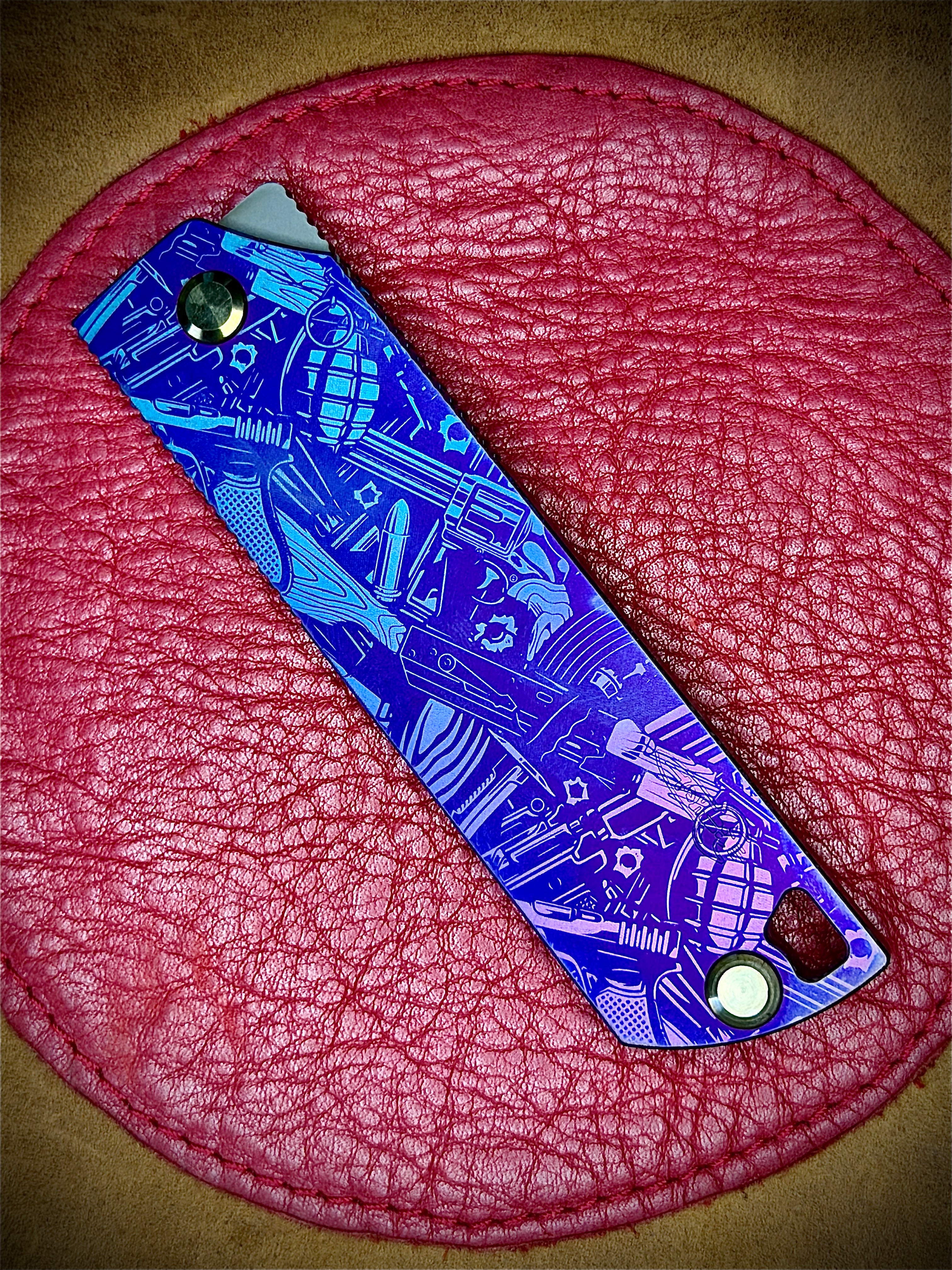 Gearing For War Art Flipper folding knife (MaximX) w/ Clip (Copy)