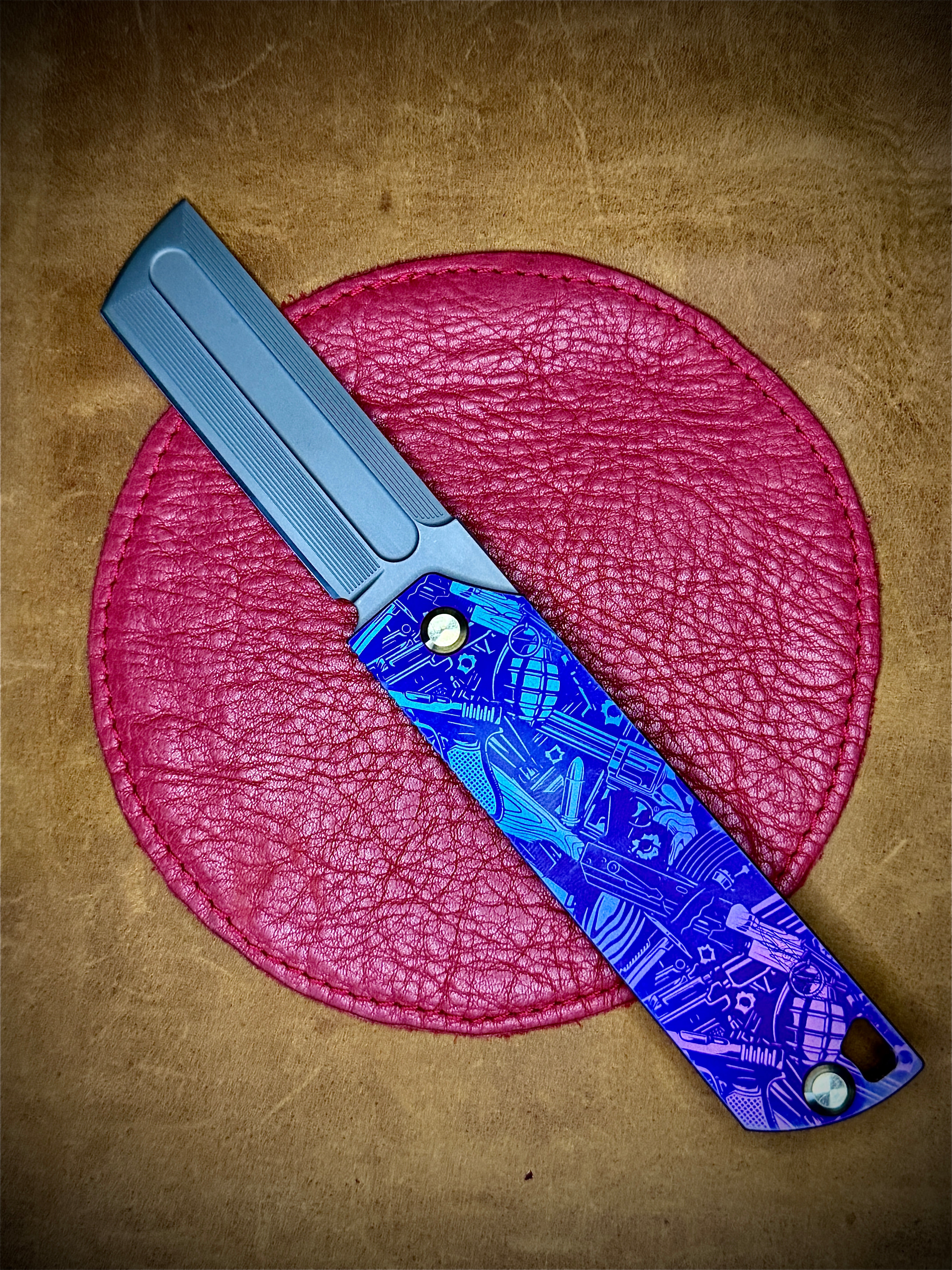 Gearing For War Art Flipper folding knife (MaximX) w/ Clip (Copy)