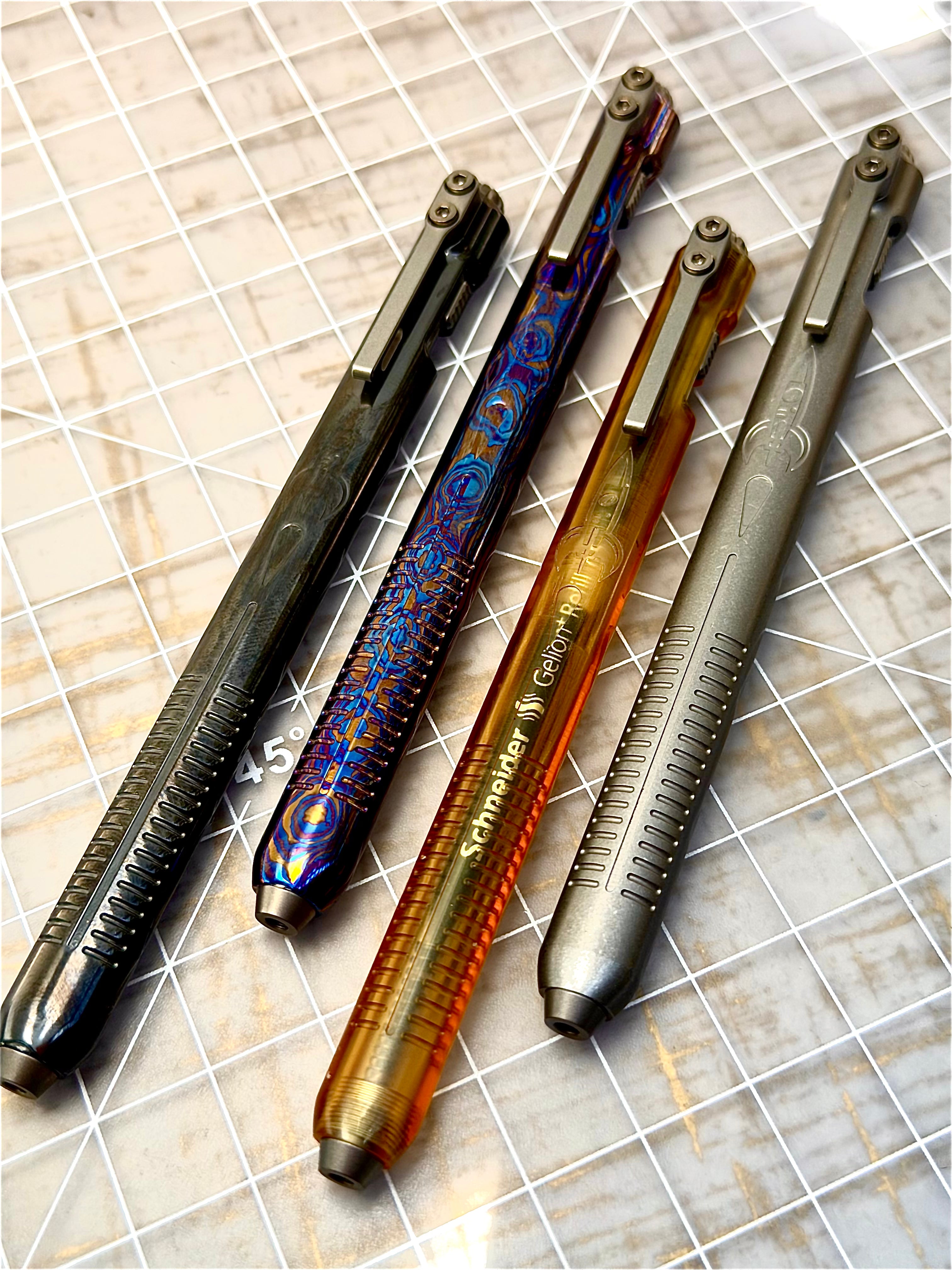 D Rocket Oval V3 Bolt-Action Pen - Limited Production Prototype Preorder