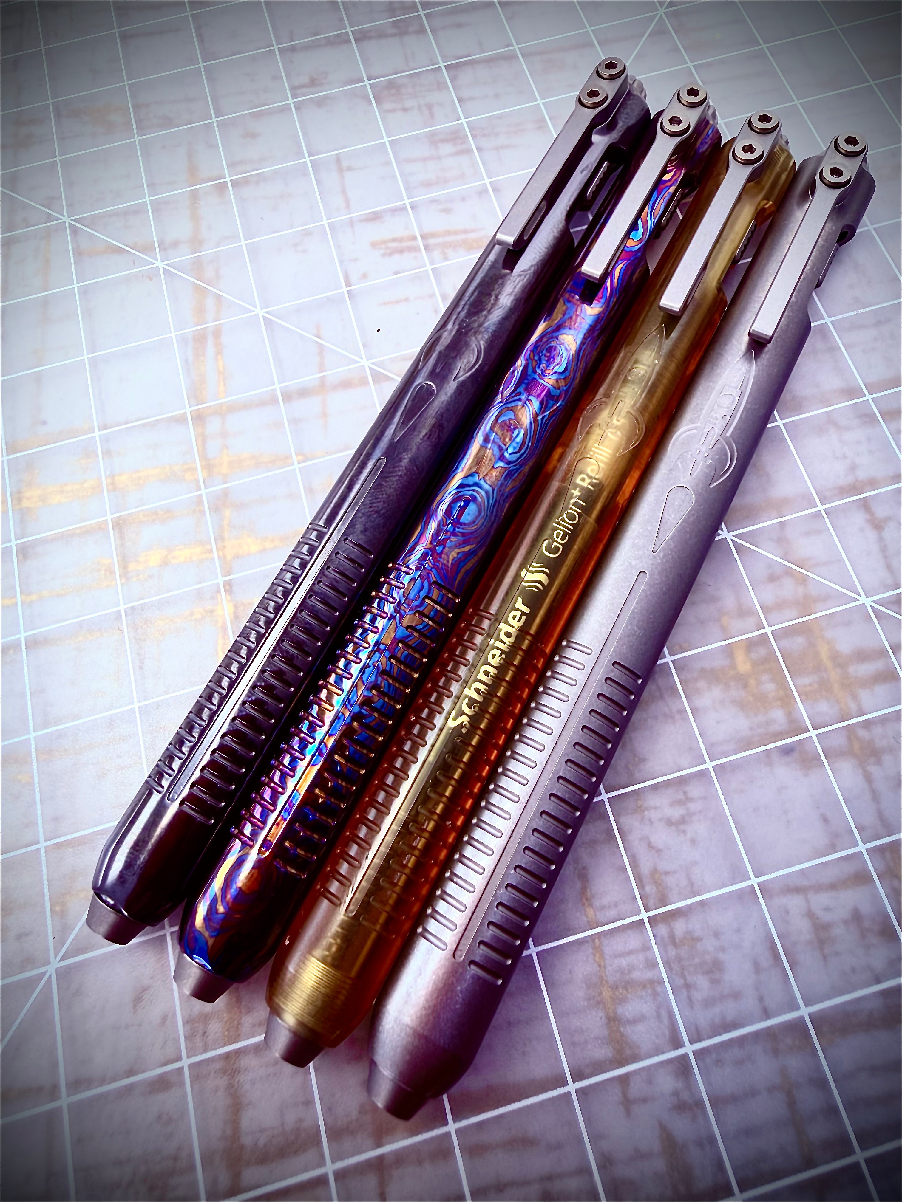 D Rocket Oval V3 Bolt-Action Pen - Limited Production Prototype Preorder