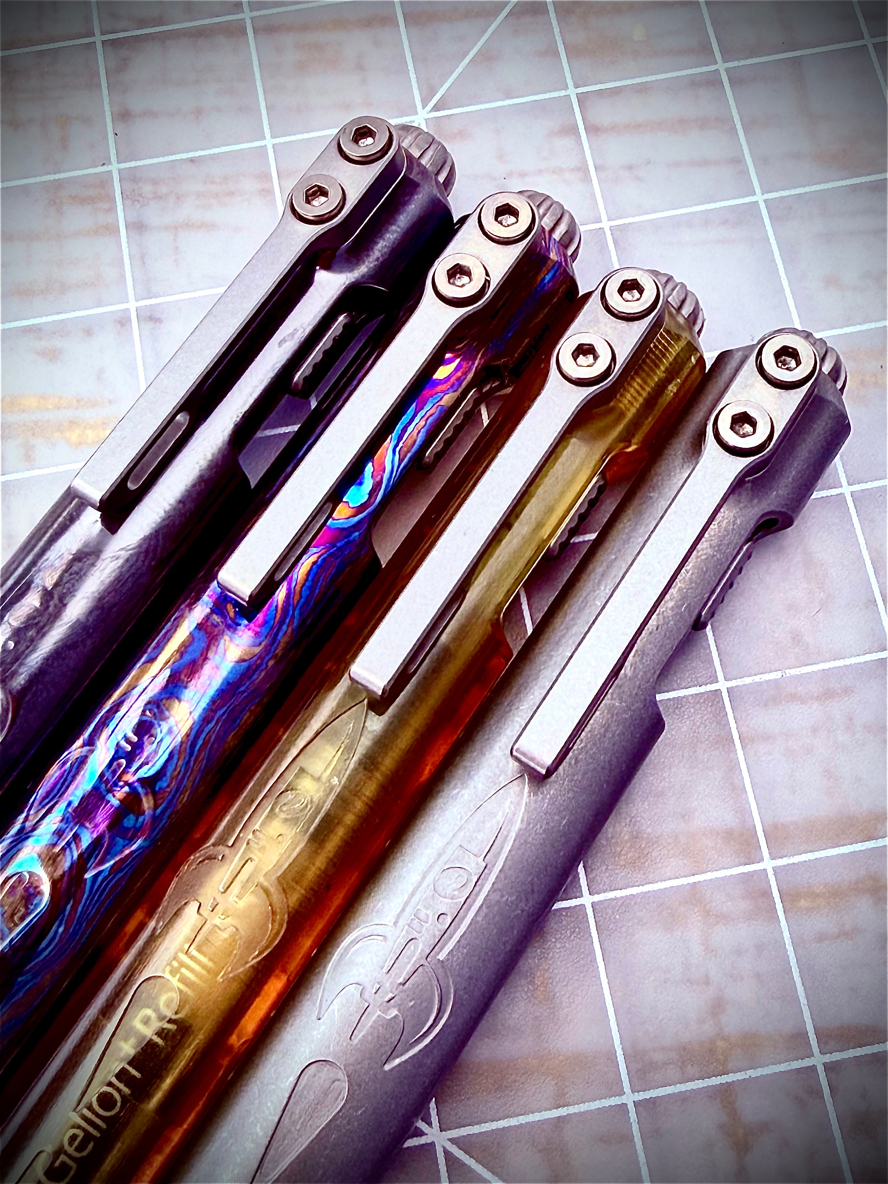 D Rocket Oval V3 Bolt-Action Pen - Limited Production Prototype Preorder