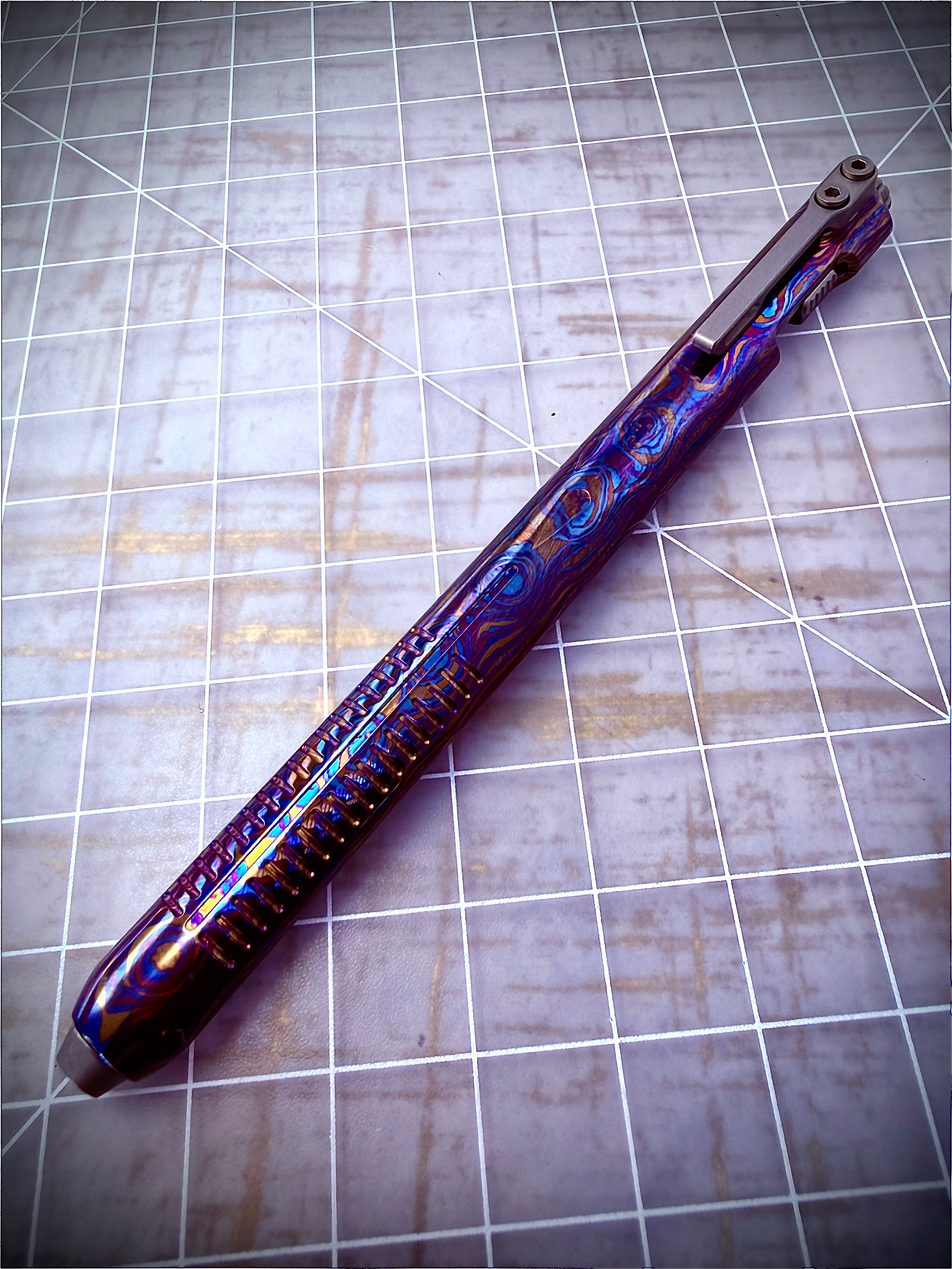 D Rocket Oval V3 Bolt-Action Pen - Limited Production Prototype Preorder