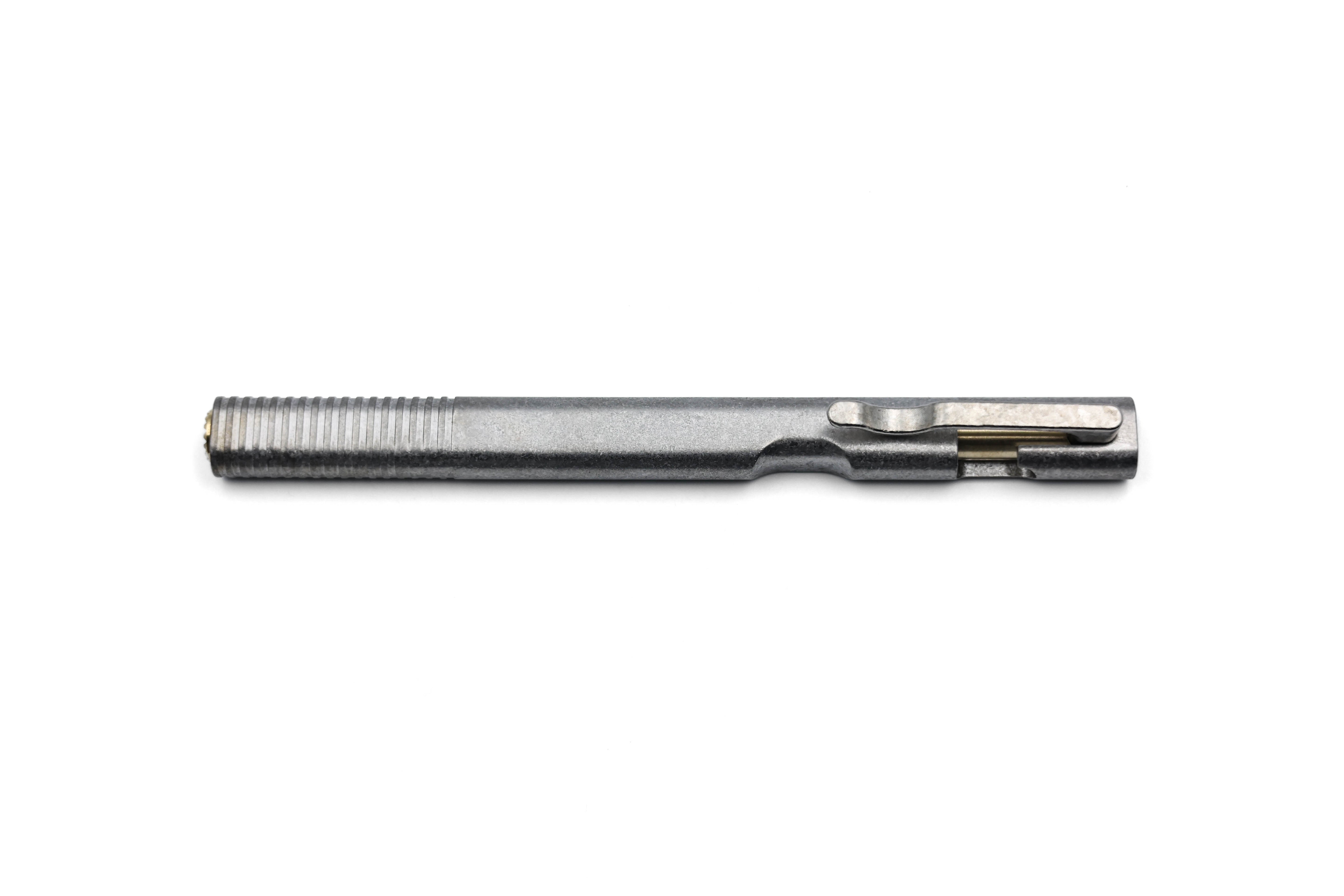 Crystal Titanium Oval V3 - Bolt Pen